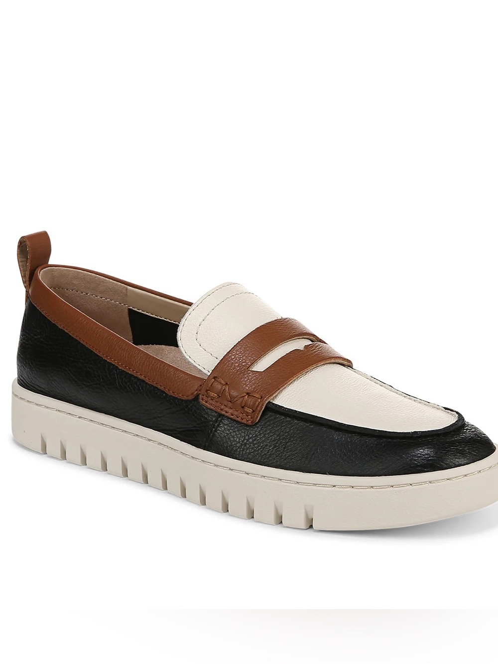 VIONIC Uptown Loafer Leather Slip On preppy, academia, masculine size 8 wide